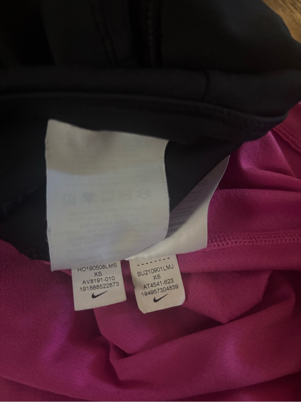 Nike Epic Lux Crop Running Leggings And Racerback Logo Tank Top Lot Size XS - Picture 4 of 15